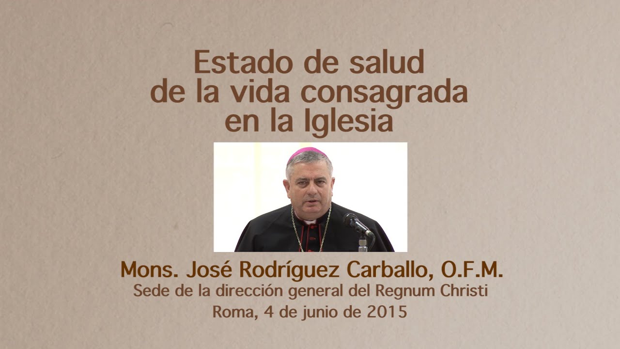 El estado de salud de la vida consagrada en la Iglesia hoy