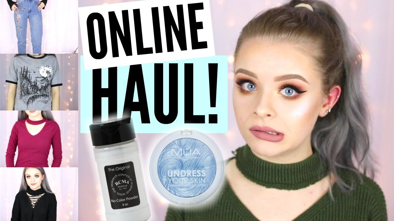 TRY ON ONLINE HAUL MARCH 2017! Ebay, Amazon, Boohoo, etc | sophdoesnails