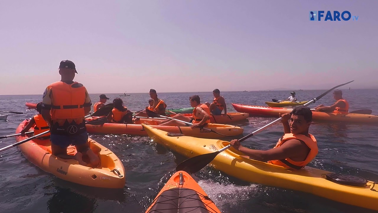Kayak que rompe barreras