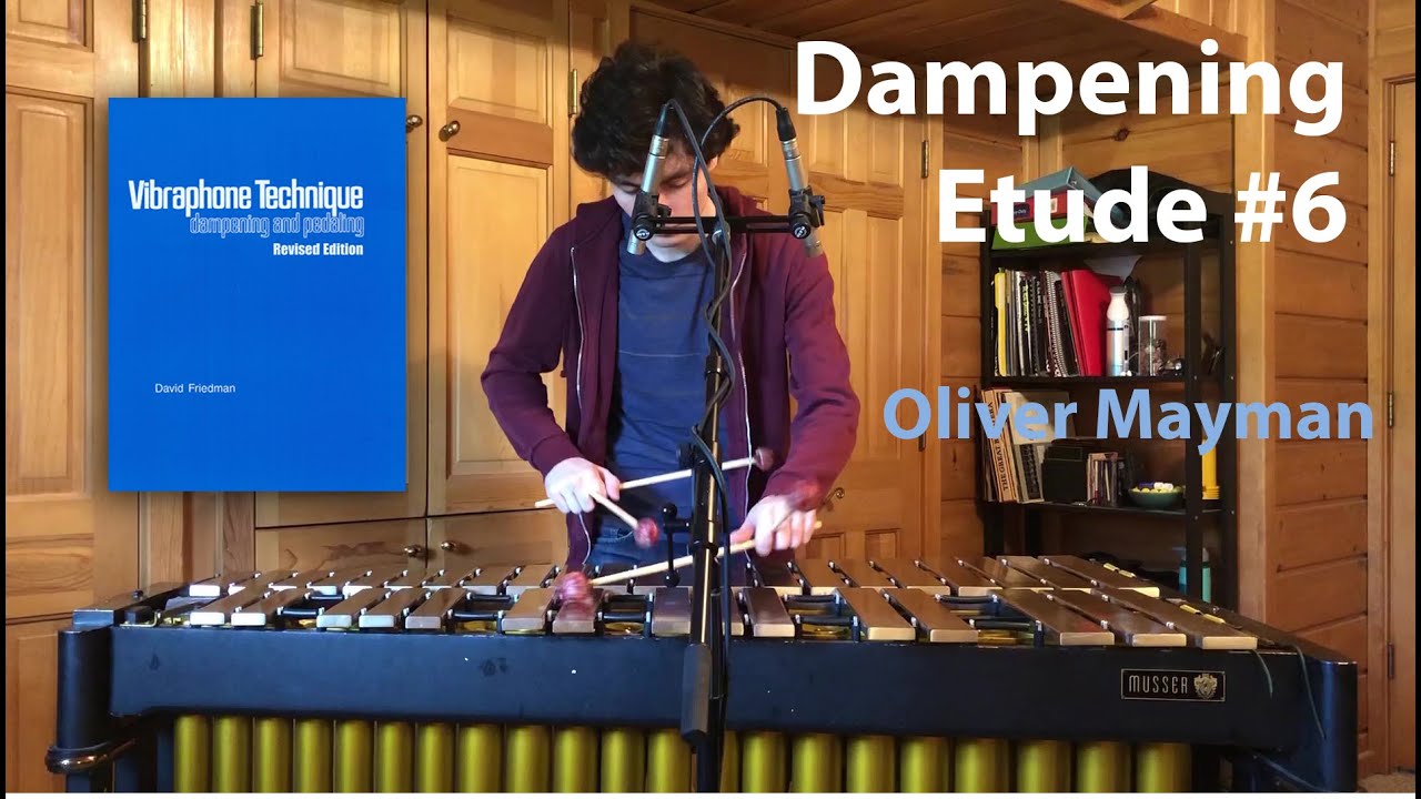 Dampening Etude #6 of the Friedman Vibraphone Technique Book