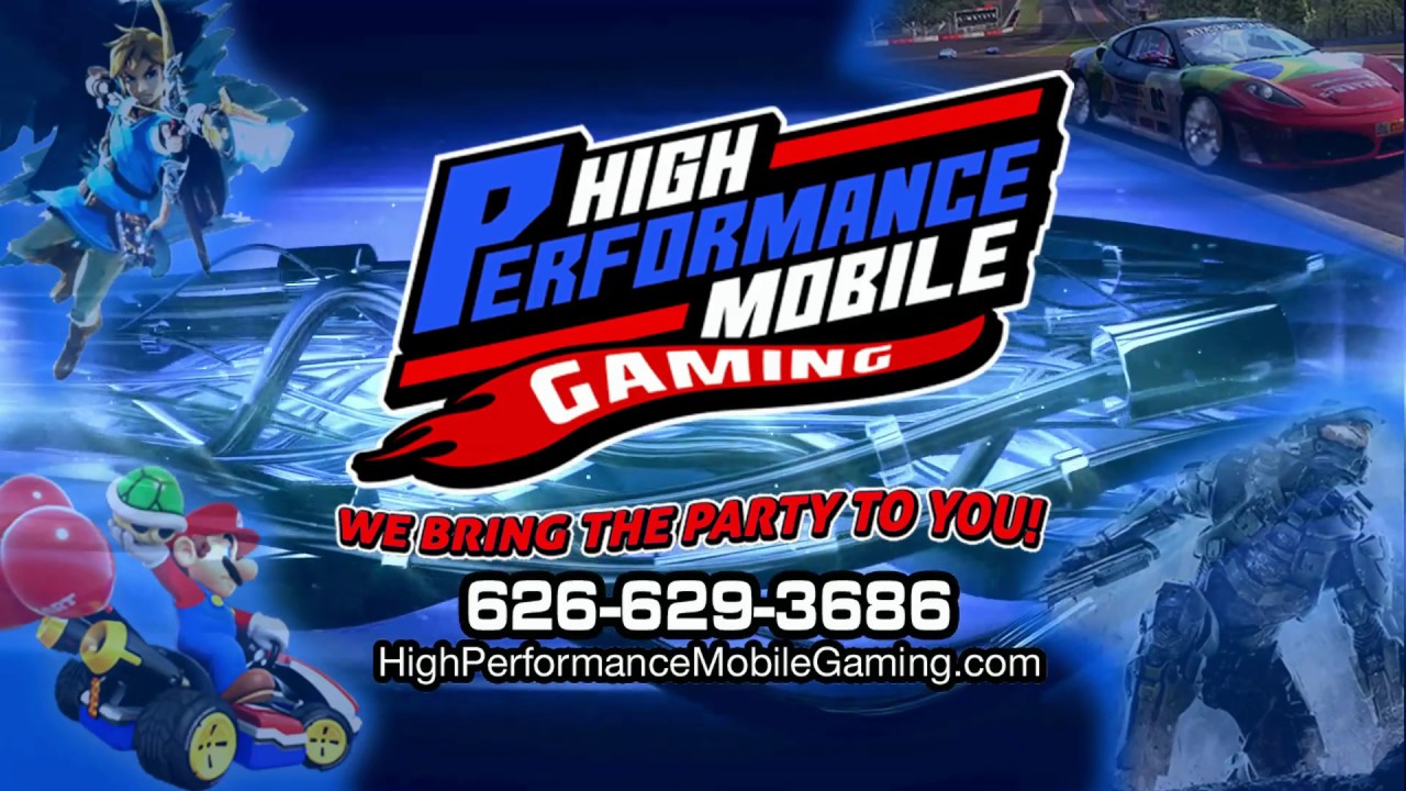 Video game truck Party Glendora california party entertainment service (626) 629-3686 Call us now