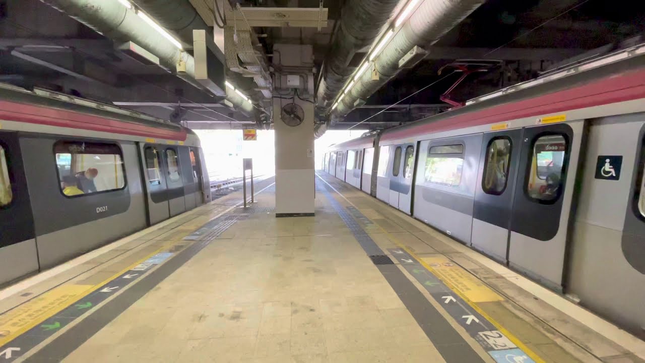 [體驗非凡加速率] 東鐵綫R-train駛離沙田站