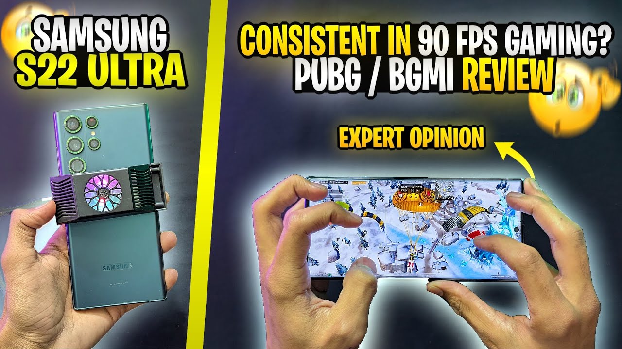 Тест Samsung S22 Ultra в PUBG/BGMI в 2025 году 😮 || Подробный игровой обзор Samsung S22 Ultra