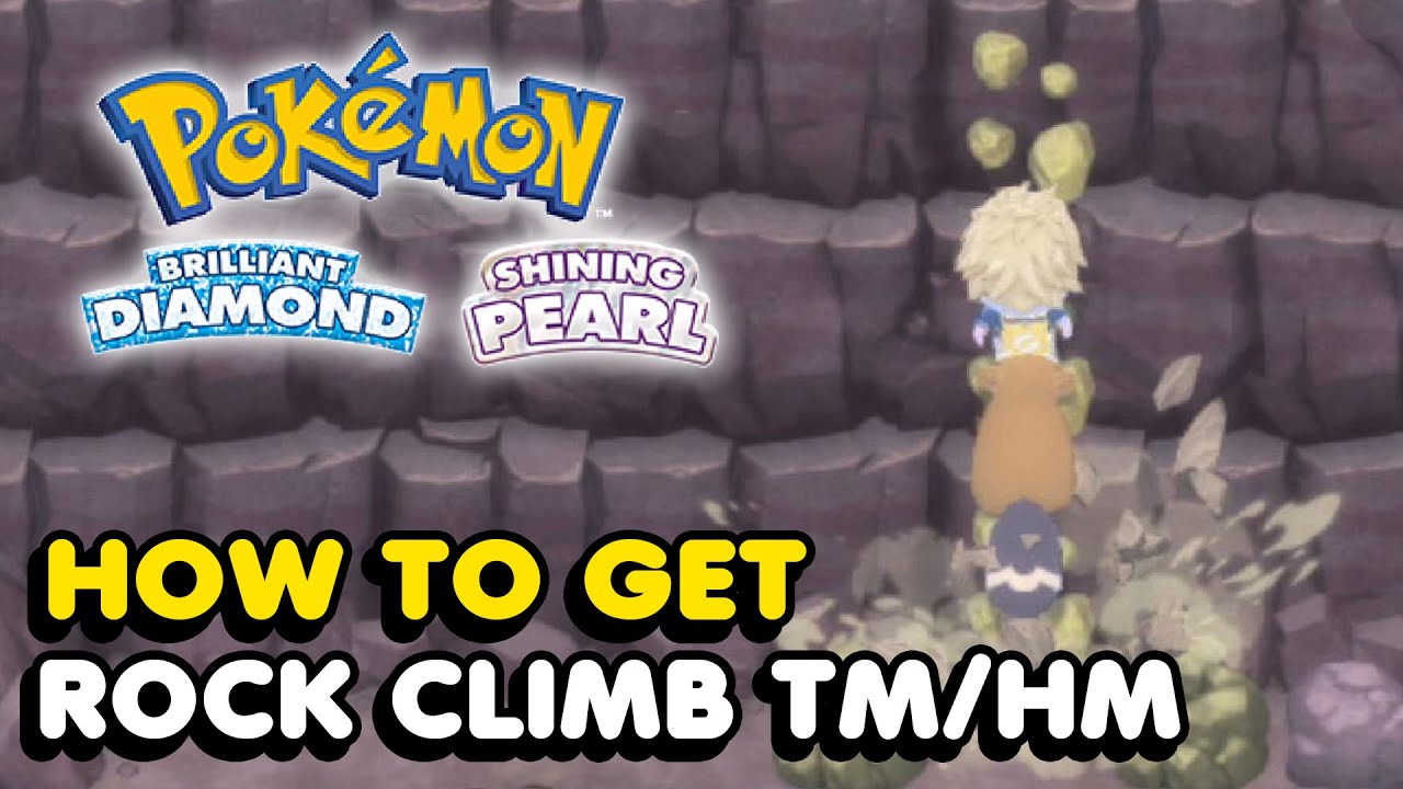 How To Get Rock Climb TM/HM In Pokemon Brilliant Diamond & Pokemon Shining Pearl