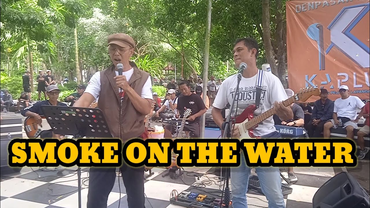 SMOKE ON THE WATER - DEEP PURPLE - cover AGUNG YOGA 
