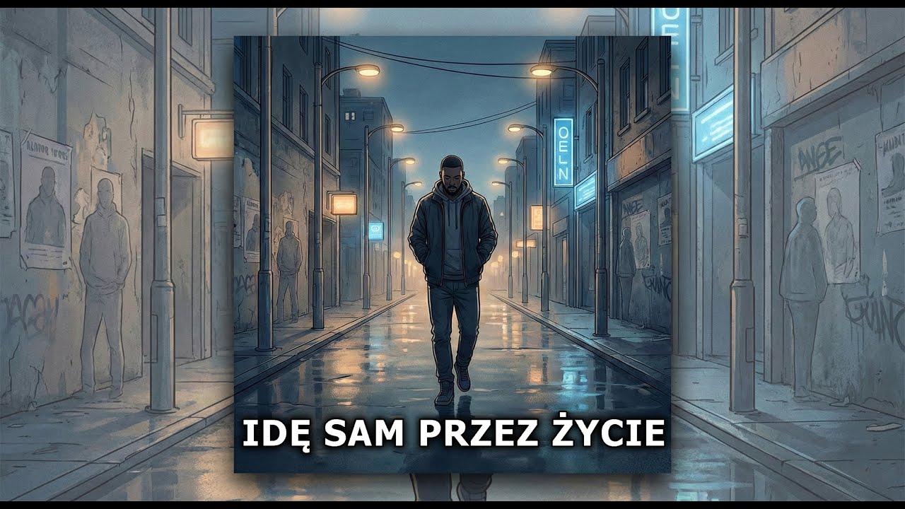 Idę Sam Przez Życie - TheDevilVisionHUB - Rap o Samotności | Refleksja | Mroczny RAP | Codzienność