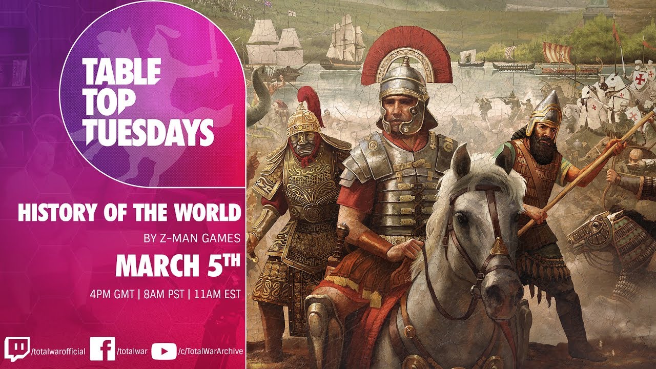 Board Games TableTop Tuesdays: History of the World by Z-Man Games