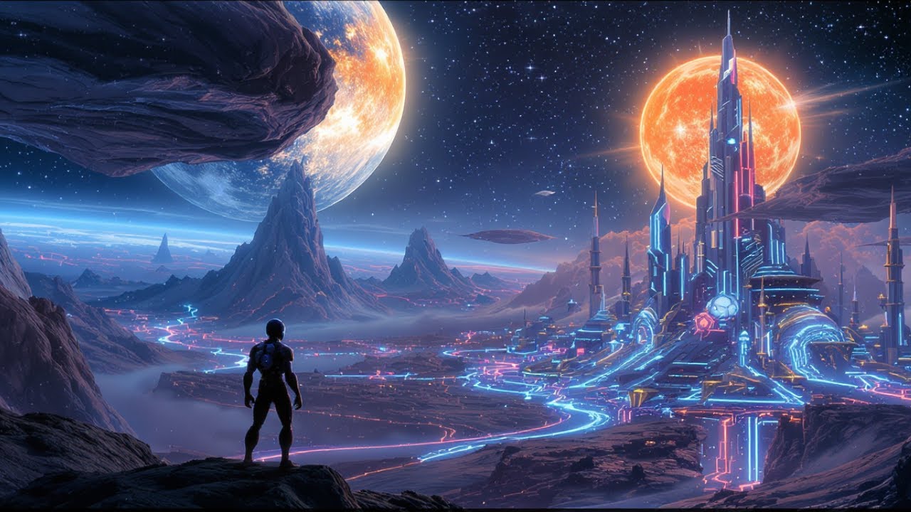 Exploring an Unknown Planet of the Future | Year 3000 Sci-Fi Vision