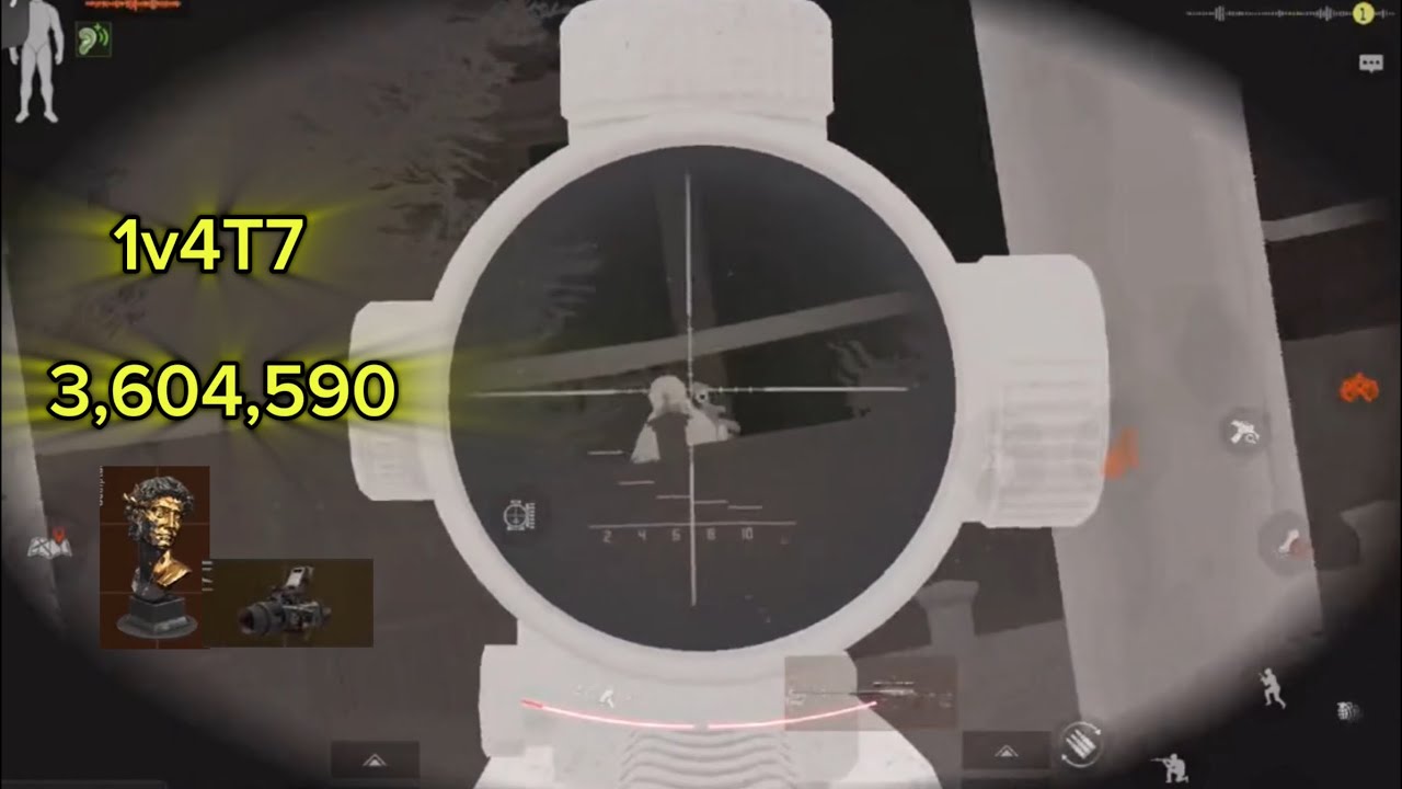 Arena breakout 1v4T7 تواجهت مع أربع أشخاص حراري 🔥🔥