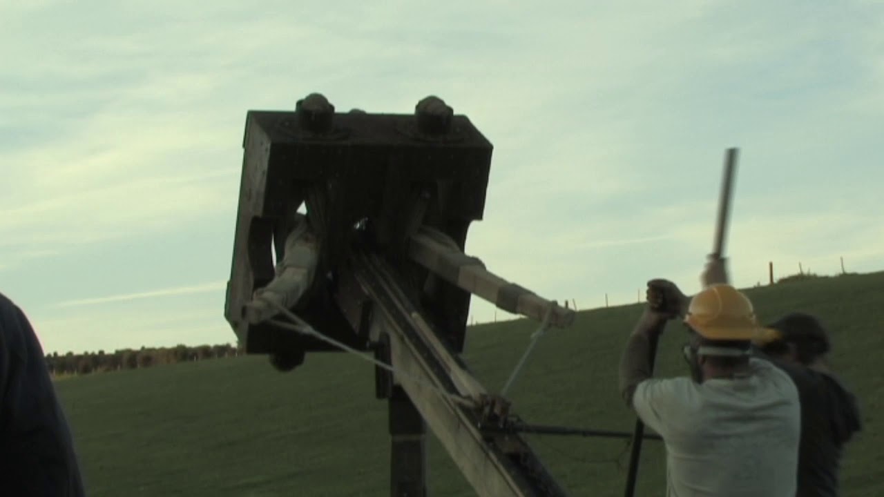Remake of a Roman ballista for a TV show
