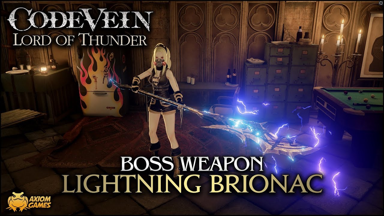 Code Vein: Lord of Thunder - Lightning Brionac (Boss Weapon)