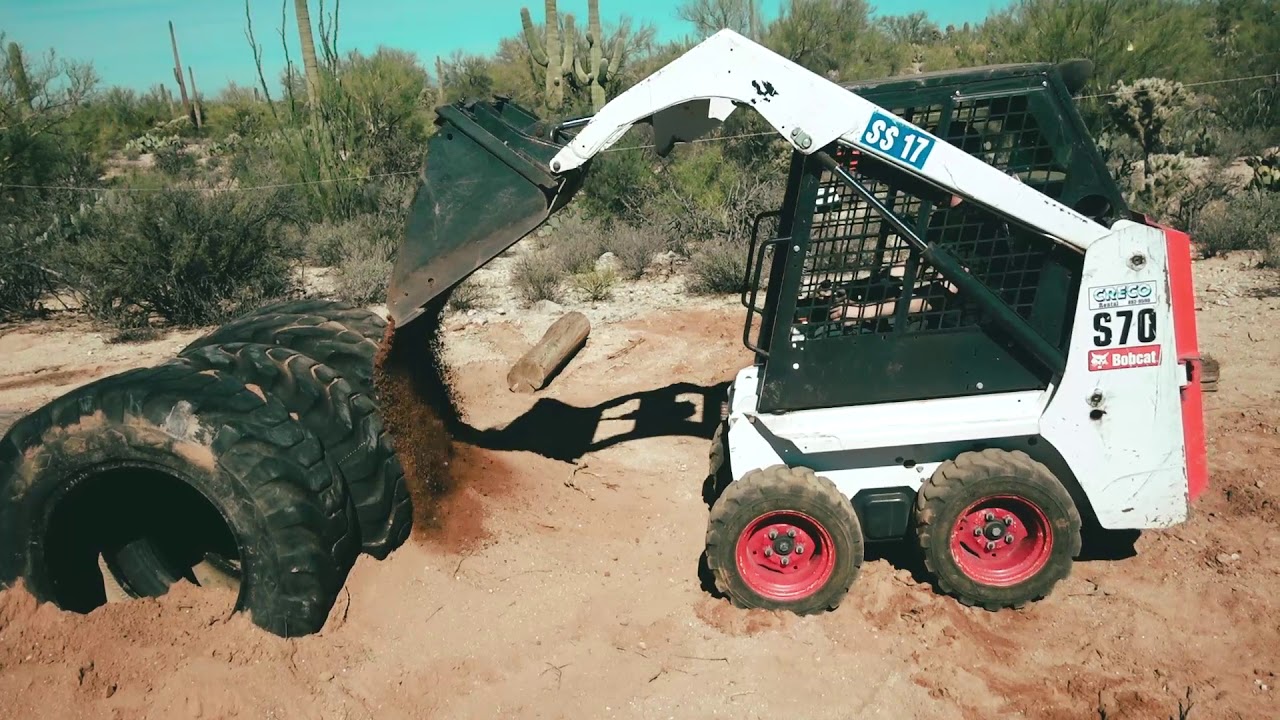 Endurocross track build