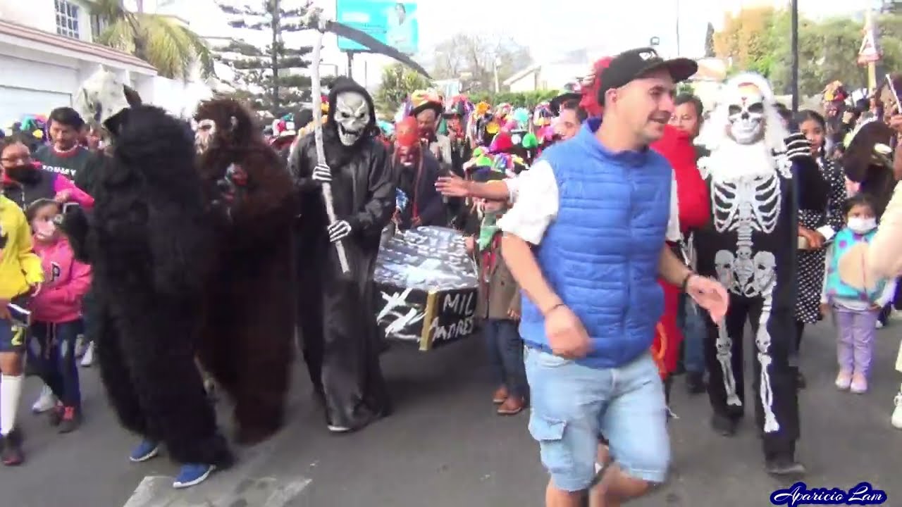 El Diablo y la Muerte CARNAVAL San Nicolás Tetitzintla, TEH. PUEBLA