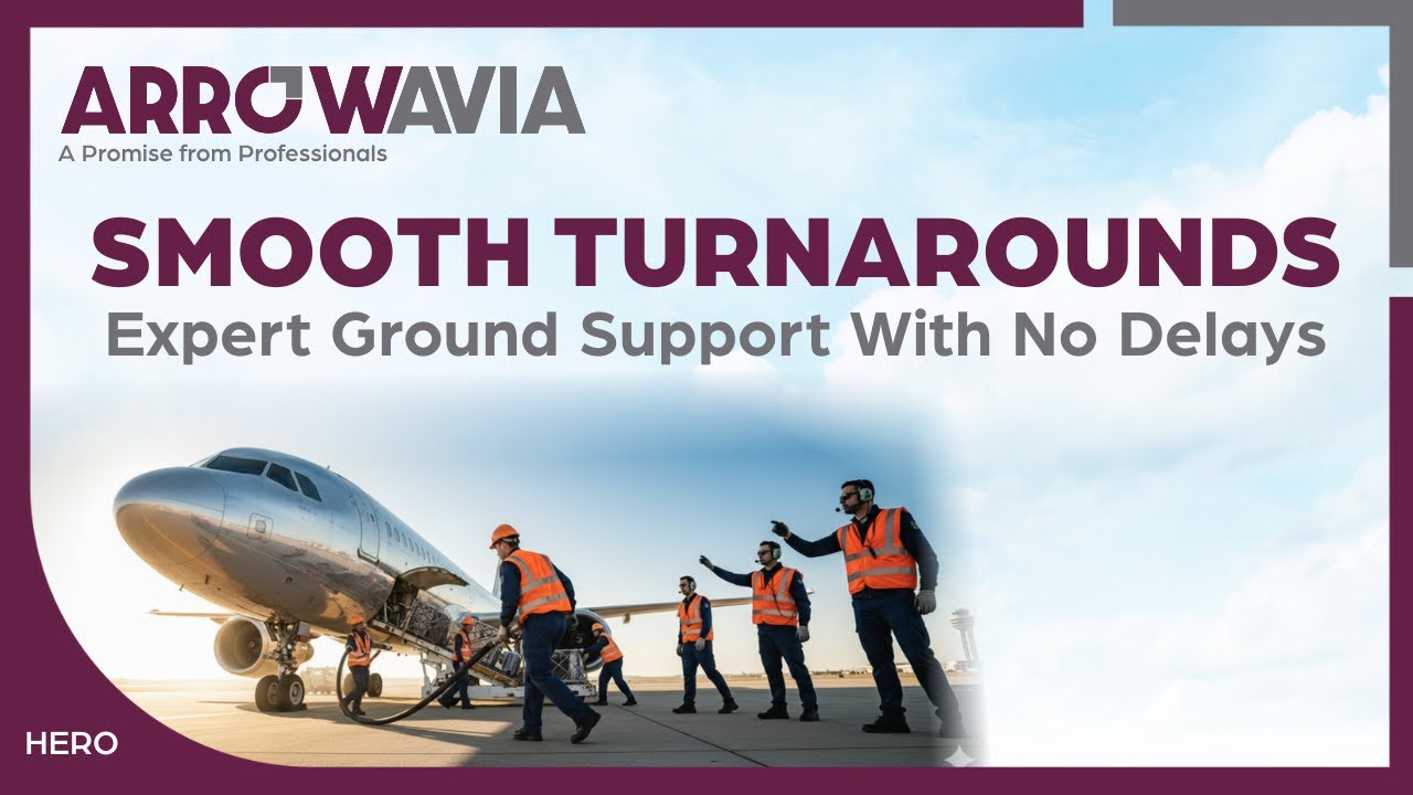 8_Ground Handling | Fast, Coordinated Turnarounds by ArrowAvia -