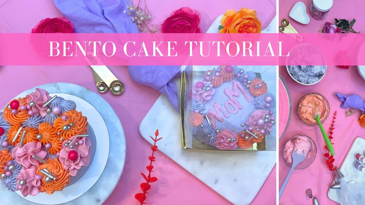 Bento Cake = 2 Designs !! 🍓 Easy Tutorial 🎀 #bentocake #patisserie 