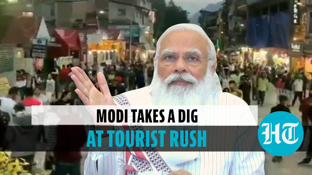 Watch: PM Modi's warning to tourists without masks at hill stations | 3rd Covid Wave