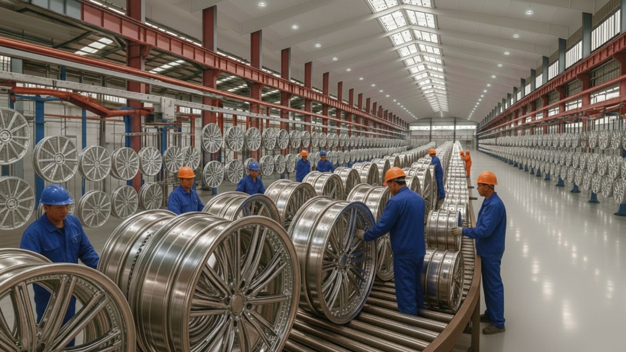 HOW ALUMINUM RIMS ARE MADE — THE EXTREME ENGINEERING BEHIND PRODUCING 500 MILLION WHEELS