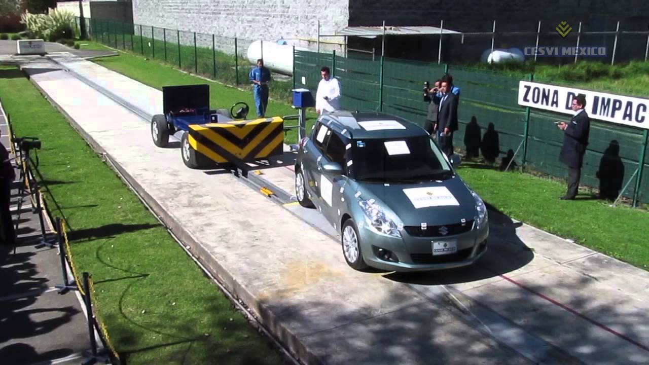 Low-Speed Crash Test 2013 Suzuki Swift