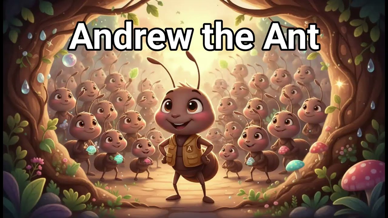 Reading to Children | Read Aloud| Number Introduction  | School Readiness | Andrew the Ant