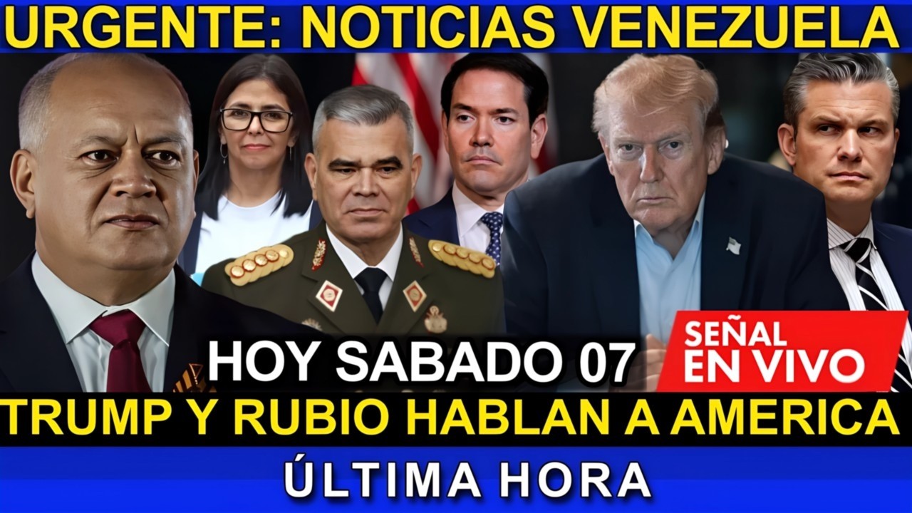 🚨 ÚLTIMA HORA 🔴 ¡URGENTE VENEZUELA ULTIMATUM TRUMP-RUBIO ESCUDO DE LAS AMÉRICA! ¿LA CÚPULA TIEMBLA?