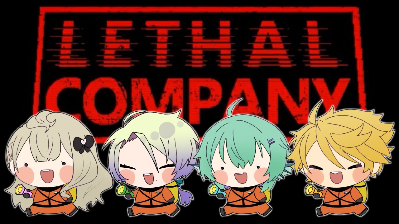 【LETHAL COMPANY】 SPOOKY ENTITIES 「Collab」 ft. Yu, Claude & Reimu