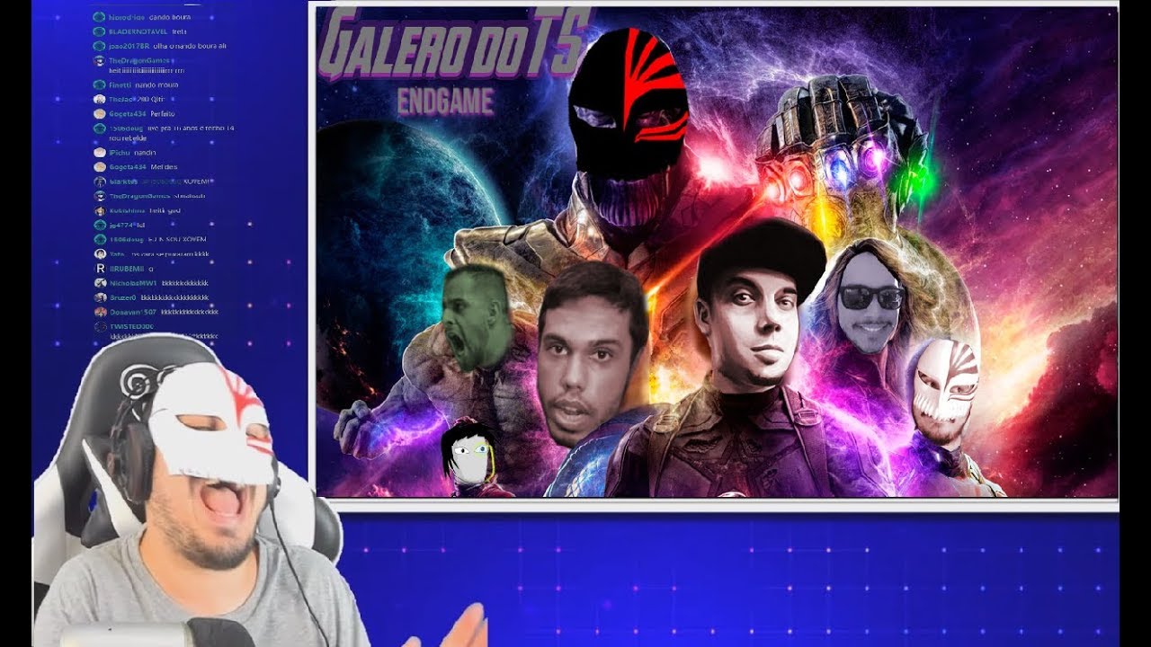 Reação do Heitor ao Galero do TS End Game