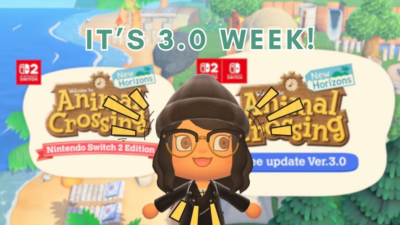 ПРОСНИТЕСЬ! НАЧАЛАСЬ НЕДЕЛЯ ОБНОВЛЕНИЯ 3.0!! 🏝 Краткий обзор обновления Animal Crossing New Horiz...