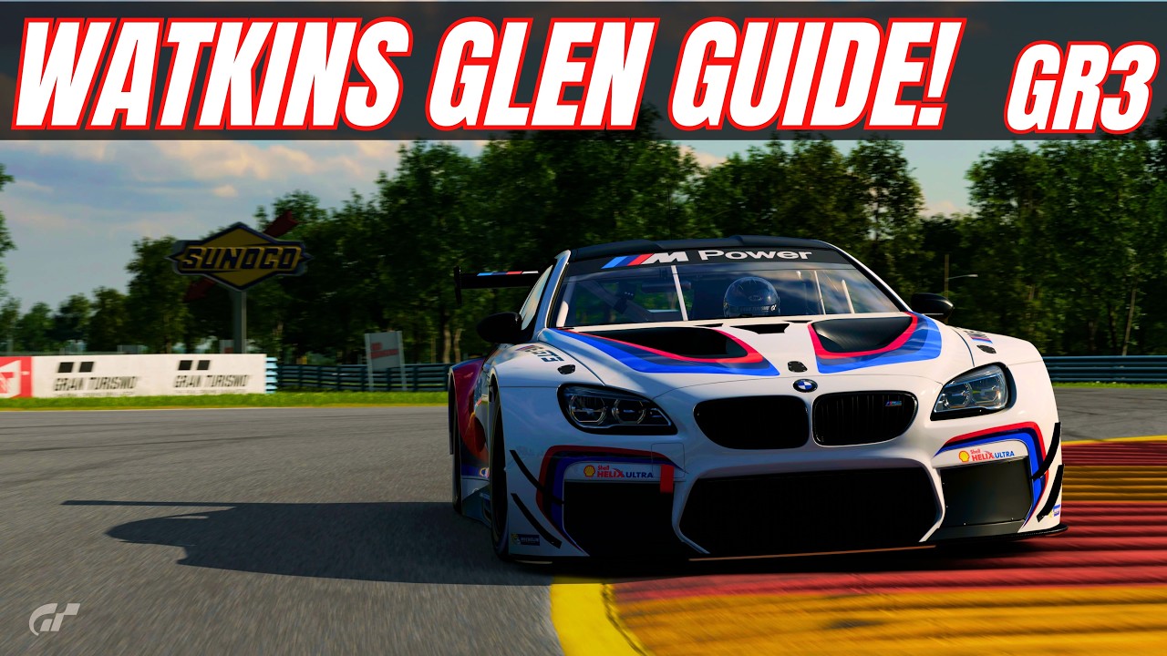 GT7: Watkins Glen, ежедневная гонка B &mdash; как побеждать каждый раз