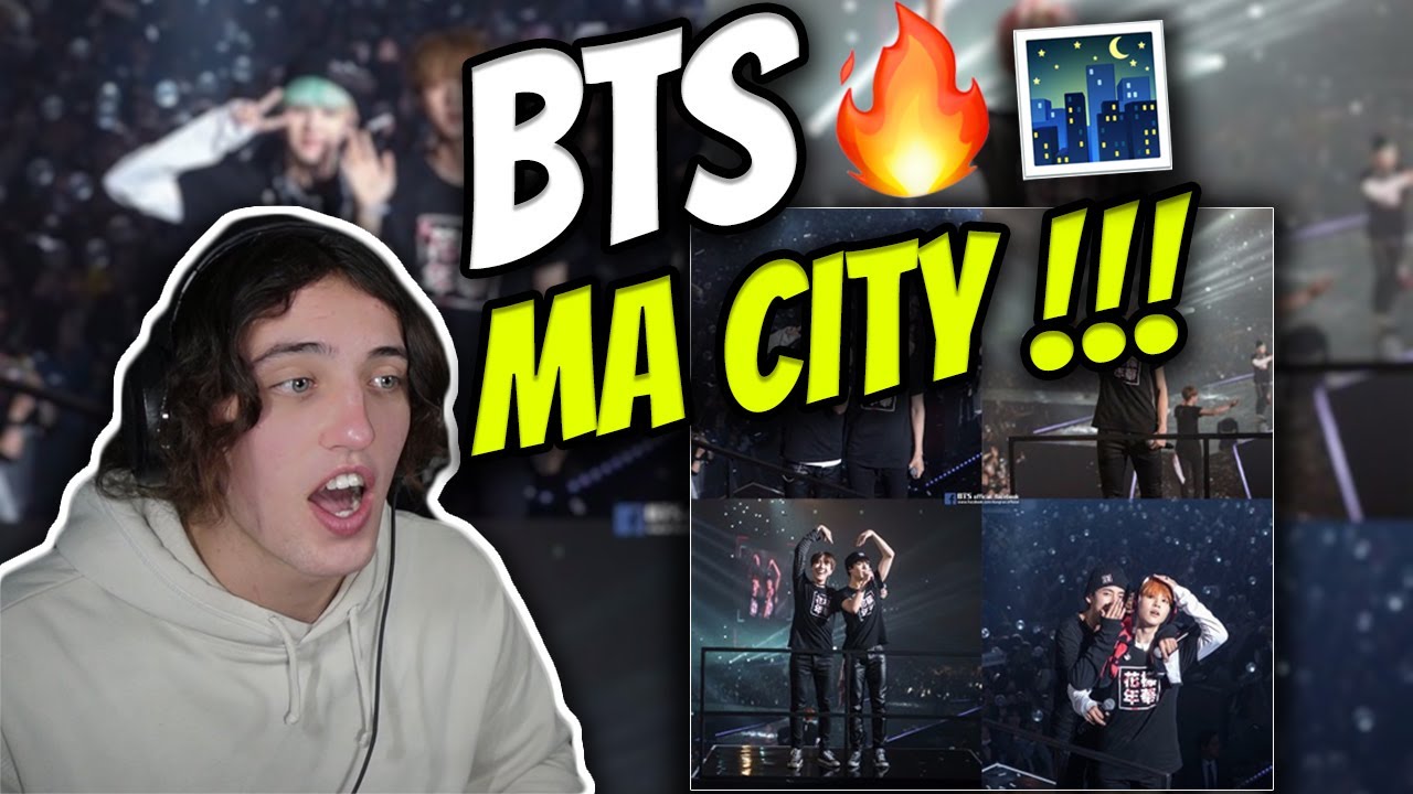 South African Reacts To BTS (방탄소년단) - Ma City LIVE !!!