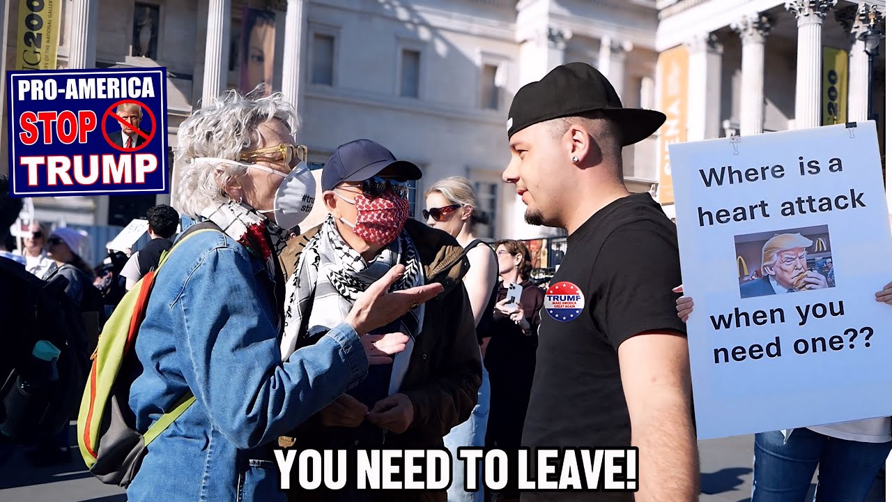 Trolling a Trump Protest!