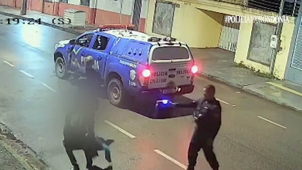 TENTOU FUGIR APÓS JOGAR A DROGA E FOI CONTIDO COM SPARK