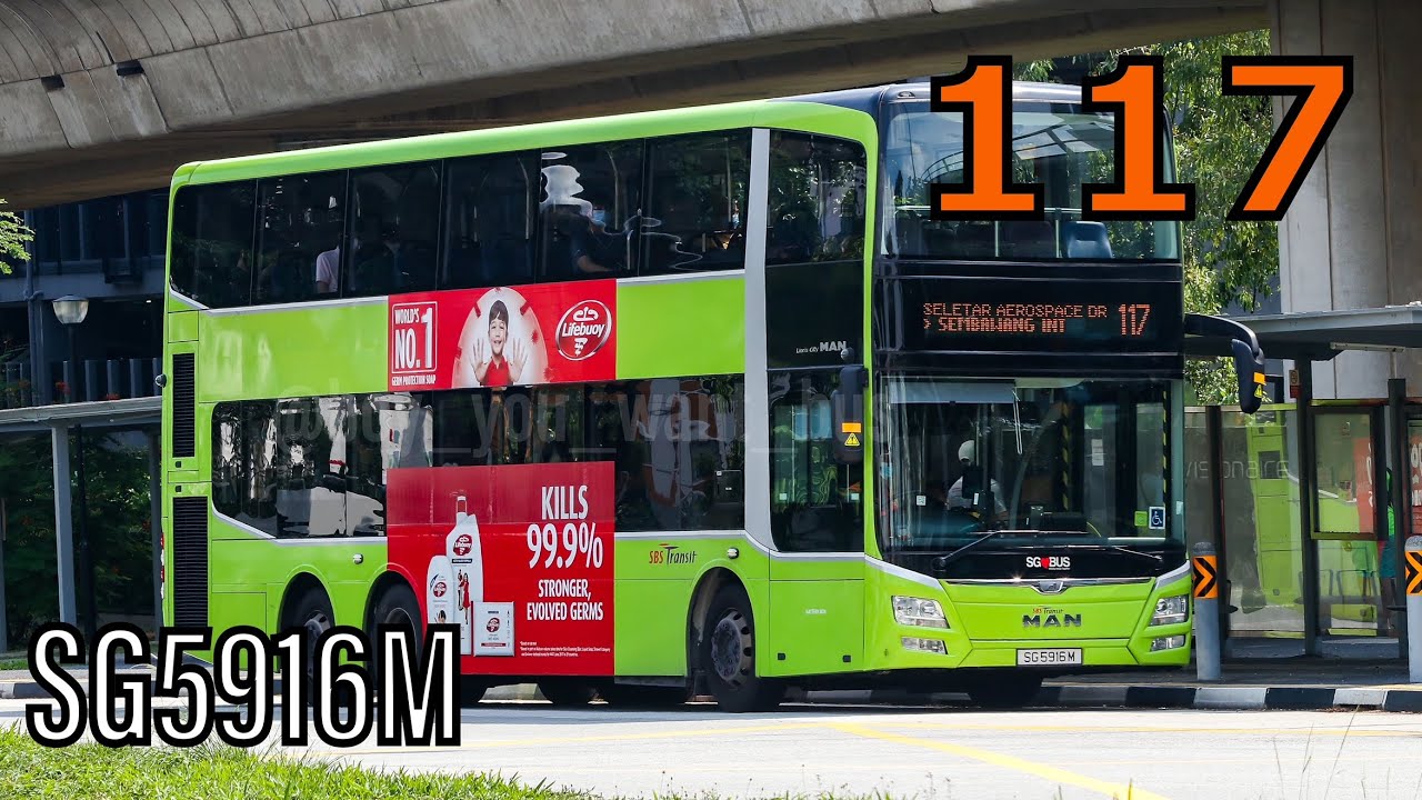 (Short) SG5916M on 117 - MAN ND323F A95 Gemilang Euro 5 (Batch 3)