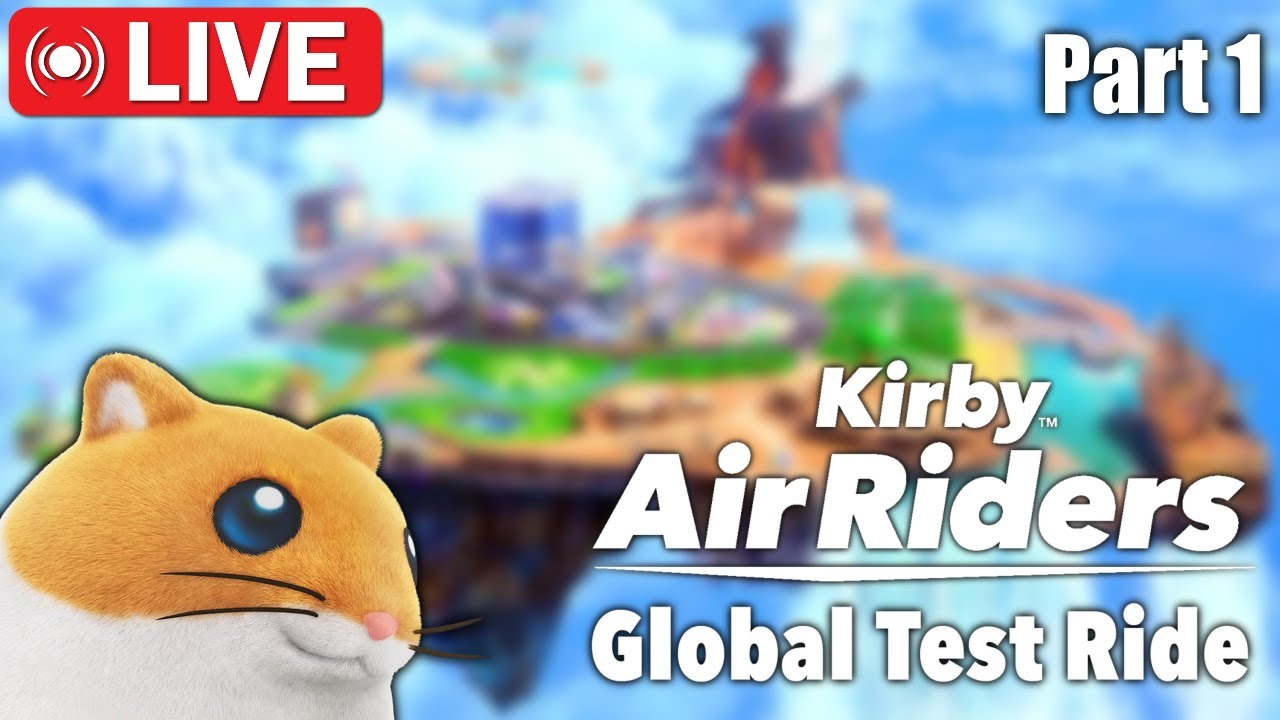 LIVE: Kirby Air Riders Global Test Ride - Part 1