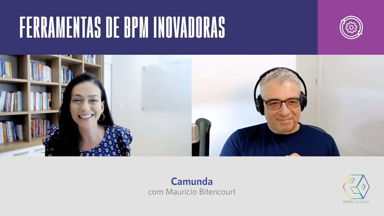 Demonstração da Orquestração de Processos no Camunda com Andréa Magalhães e Maurício Bitencourt
