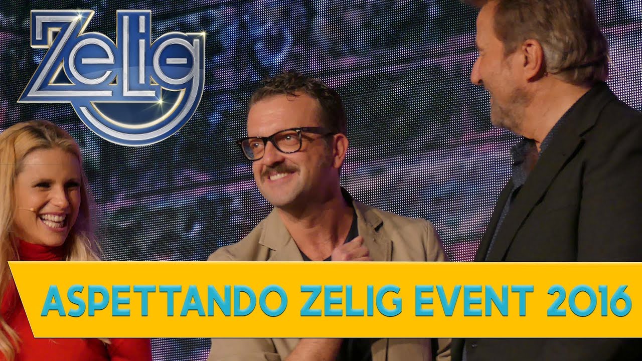 Aspettando Zelig Event 2016 - Enzo Ratti con Christian De Sica e Michelle Hunziker