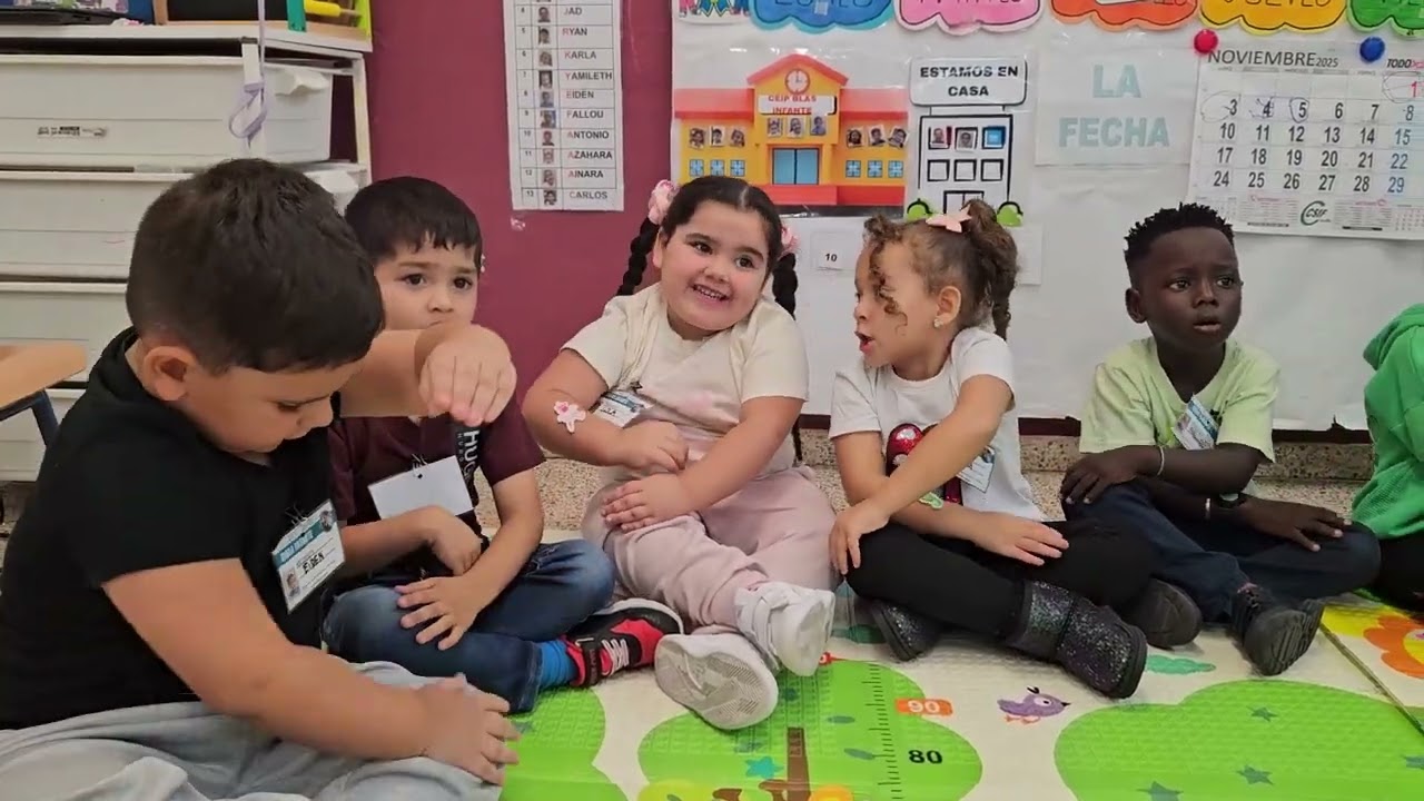 Poesía con movimiento  Infantil 4 años