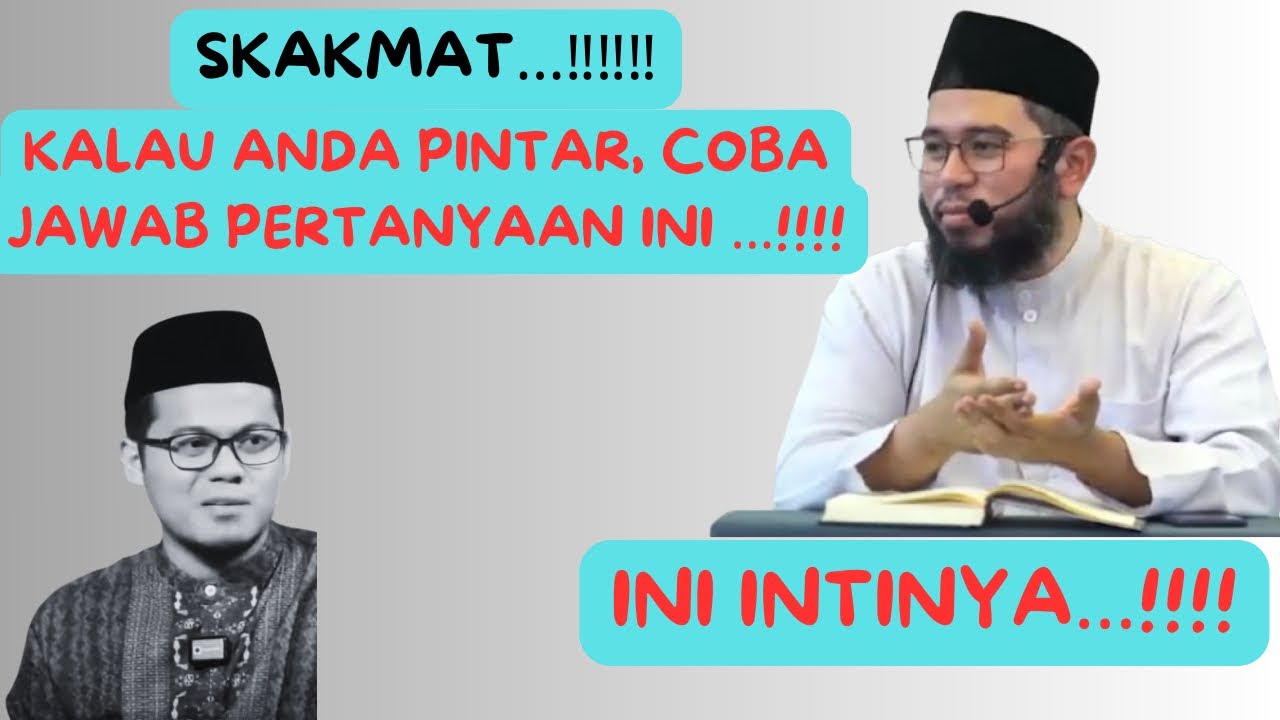 ‼️‼️‼️COBA KALAU BISA JAWAB PERTANYAAN INI DENGAN JUJUR…‼️‼️‼️