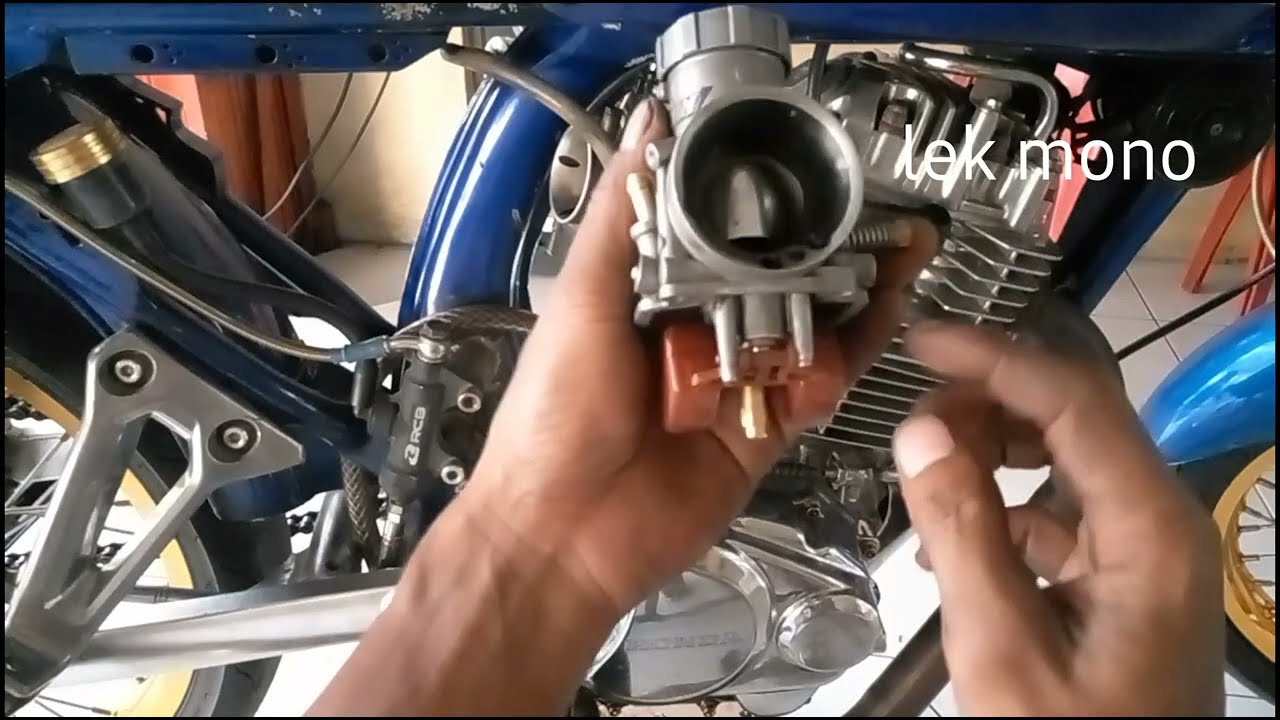 mesin susah nyala karena karburator