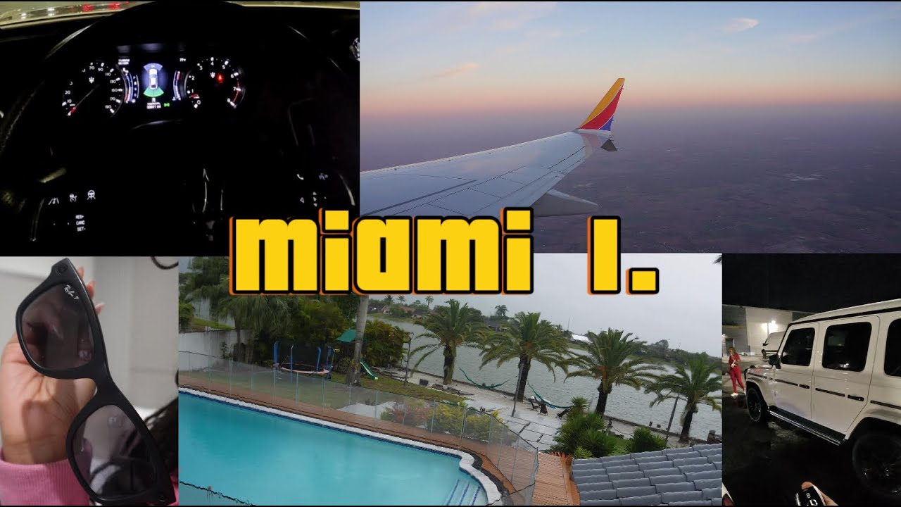 MIAMI 1 | HOUSE TOUR, META GLASSES, 3 FLIGHTS, ETC.