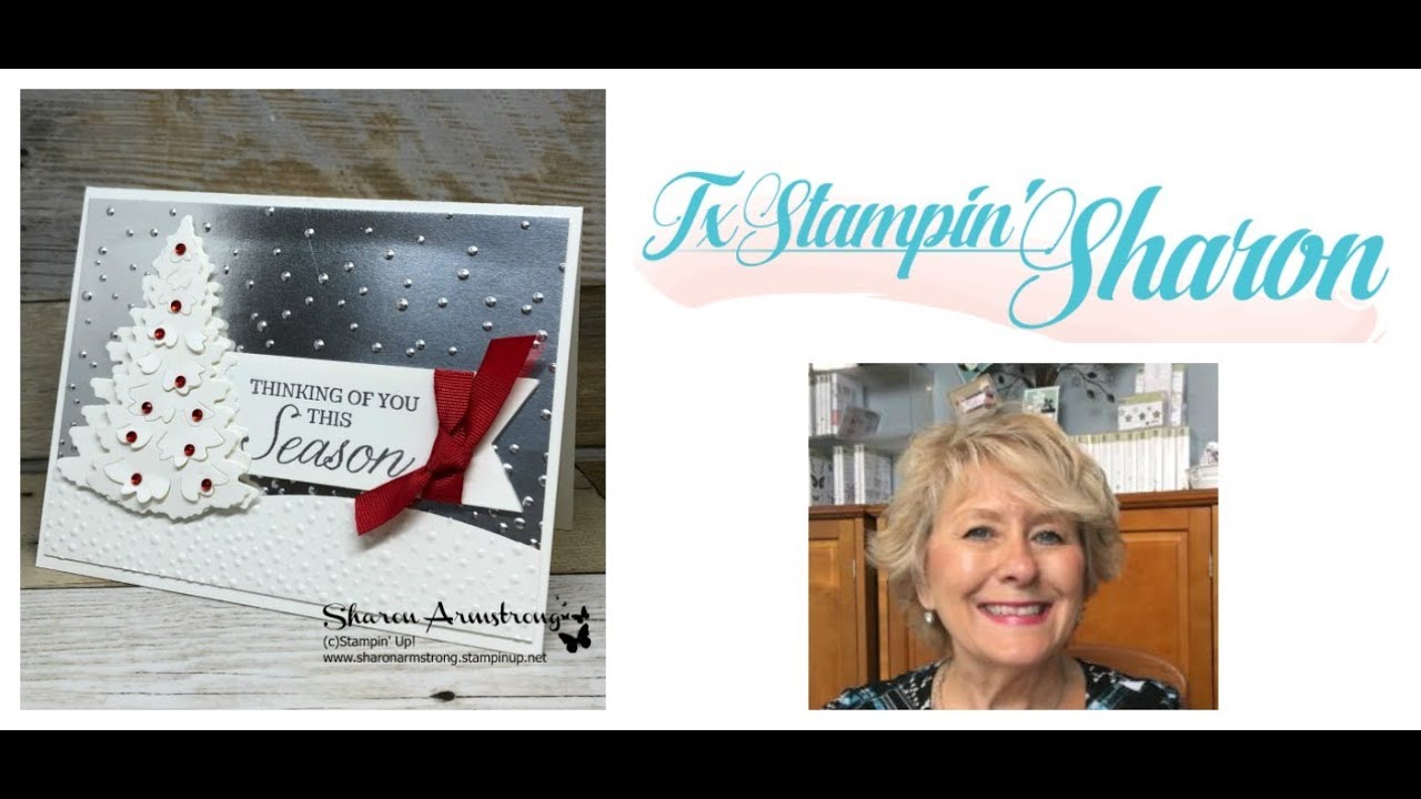Die Cut Tips Plus New Holiday Card Using Winter Woods Bundle