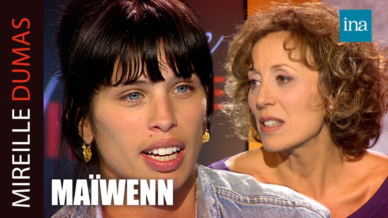 Maïwenn raconte sa relation difficile avec sa mère | INA Mireille Dumas