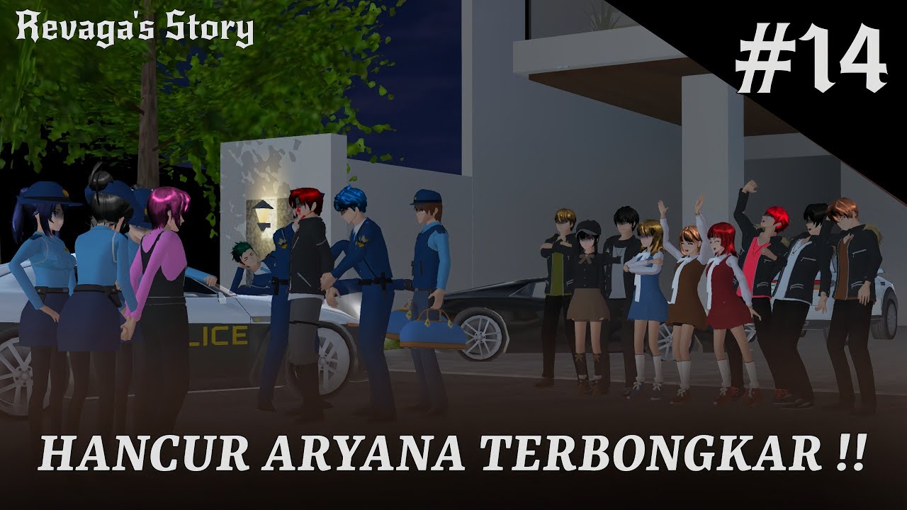 REVAGA'S STORY #14  PART 2 [ END KONFLIK ] DRAMA SAKURA SCHOOL SIMULATOR