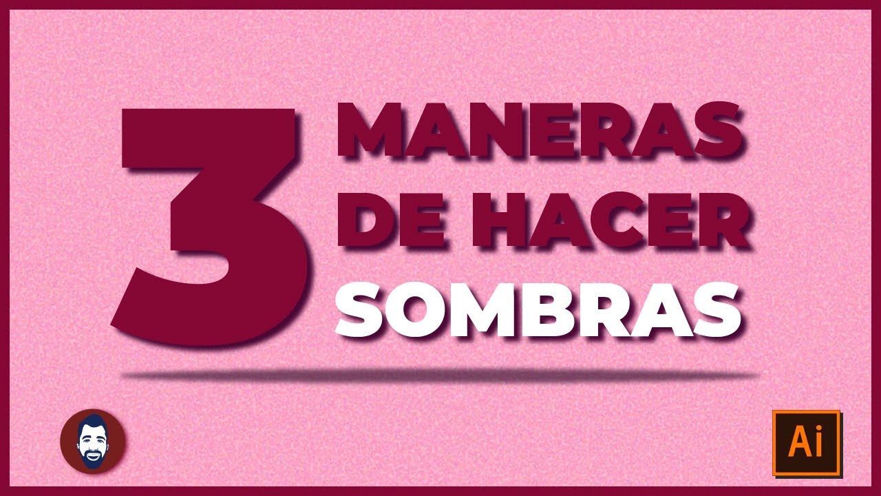 3 MANERAS DE HACER SOMBRAS EN ILLUSTRATOR