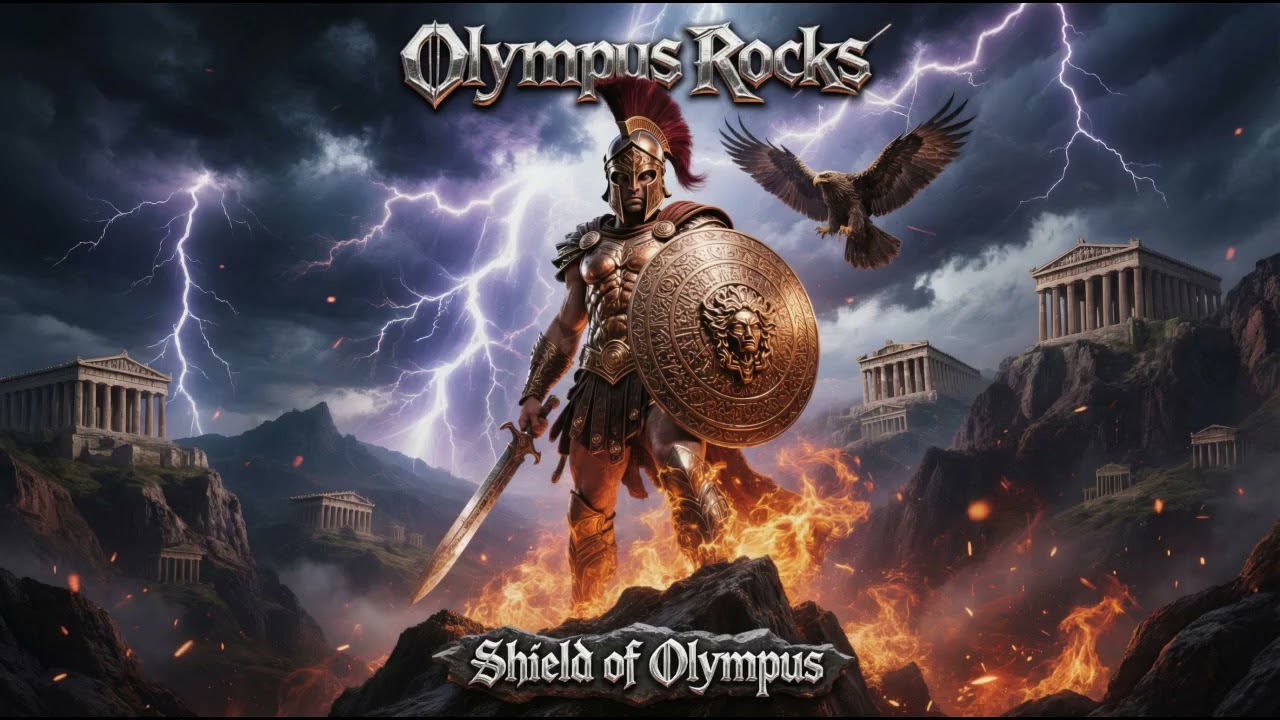 The Shield of Olympus– Olympus Rocks (Official Album Track)
