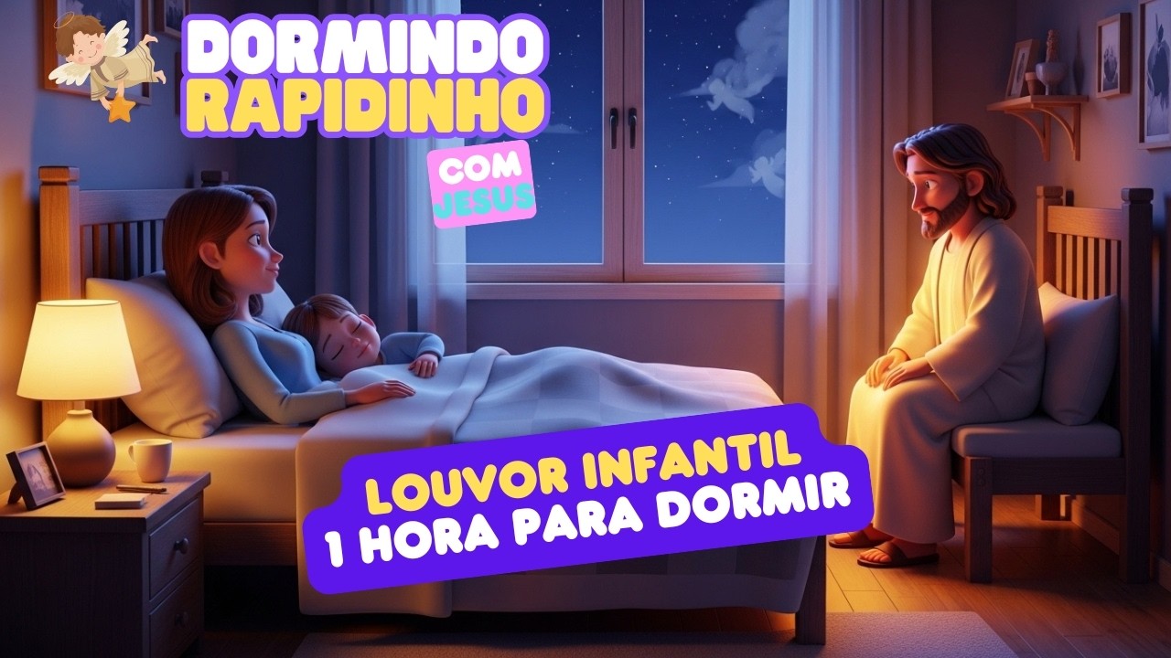 Canções de Ninar | Música Infantil Gospel Para Acalmar e Dormir em Paz com Jesus Pai