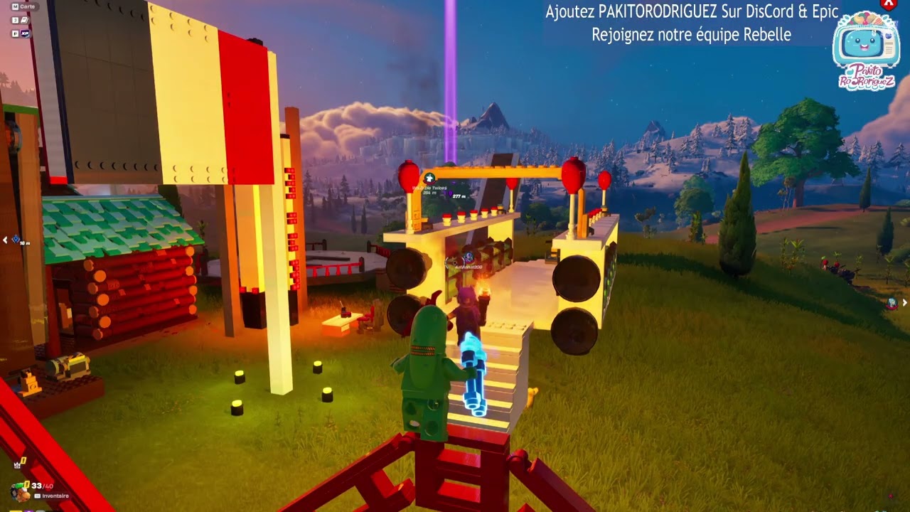 LEGO ou FortNite ou CS EXPERT ou Pas seul Edward Reverbère et Henri Quartier Brick'son nous le dira
