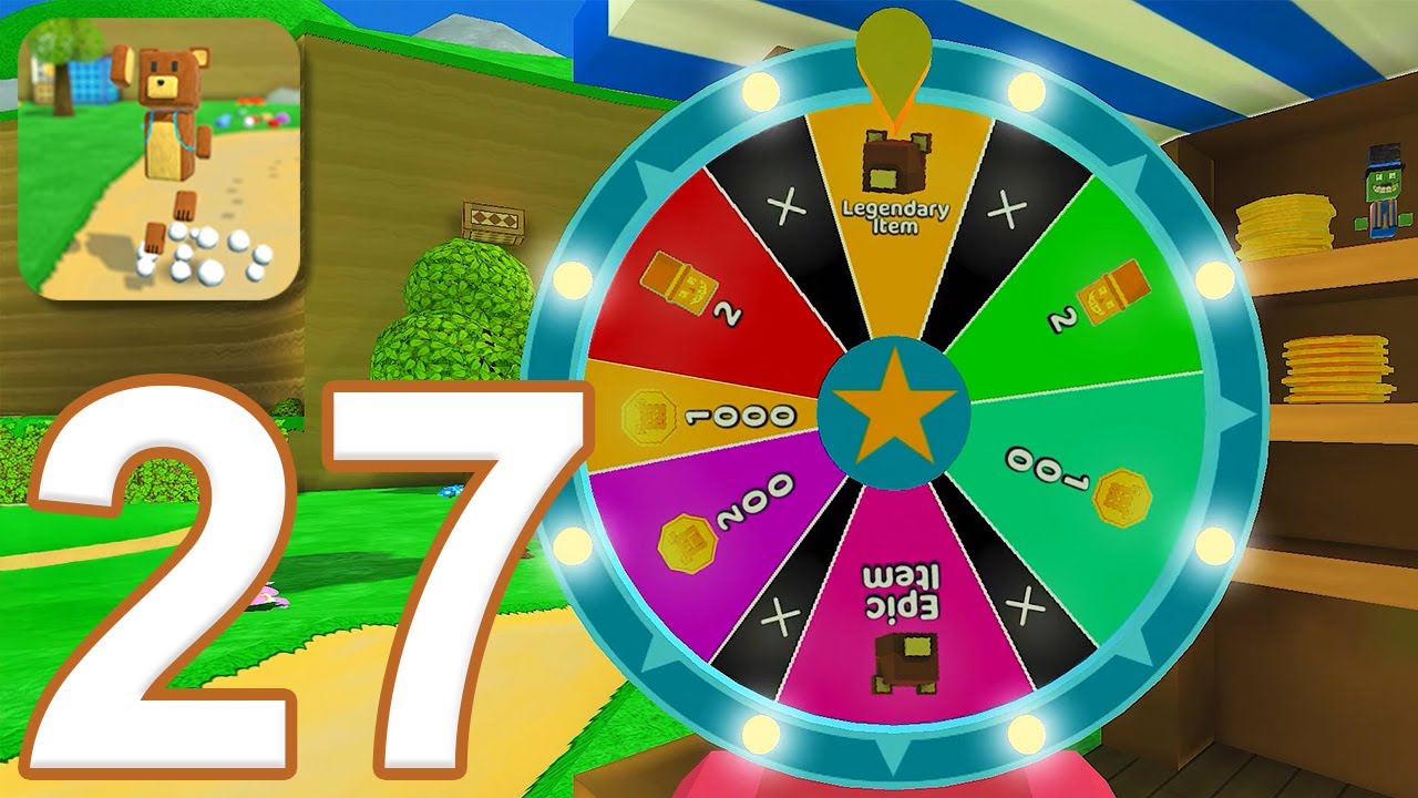 Super Bear Adventure - Gameplay Walkthrough Part 27 - Spin The Wheel (iOS, Android)
