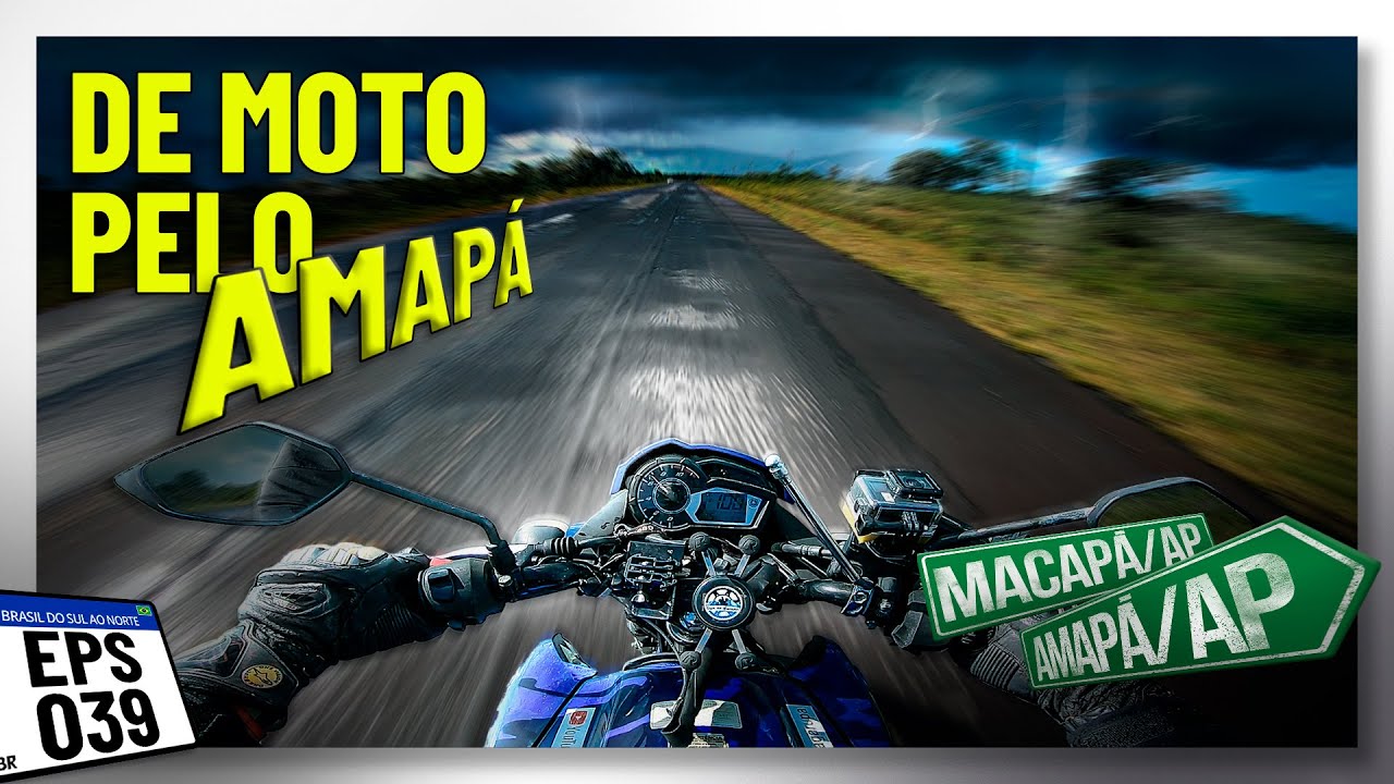 VIAGEM de MOTO | Macapá para Amapá - AP | Viagem Brasil do Sul ao Norte Ep. 39