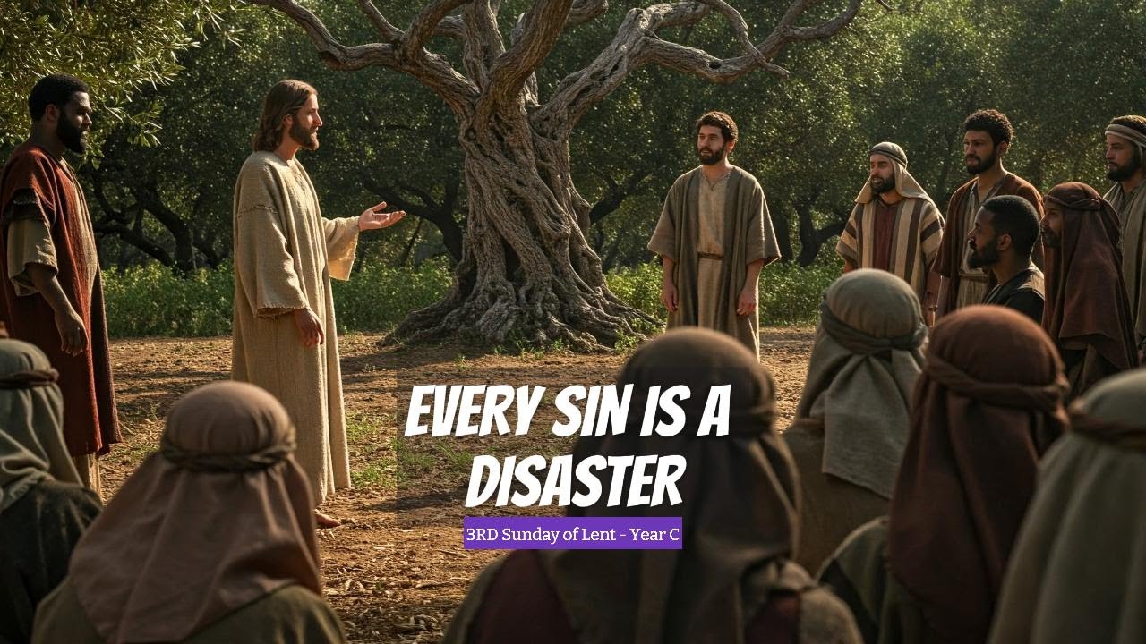REPENT! EVERY SIN IS A DISASTER (3rd Sunday of Lent, Year C)
