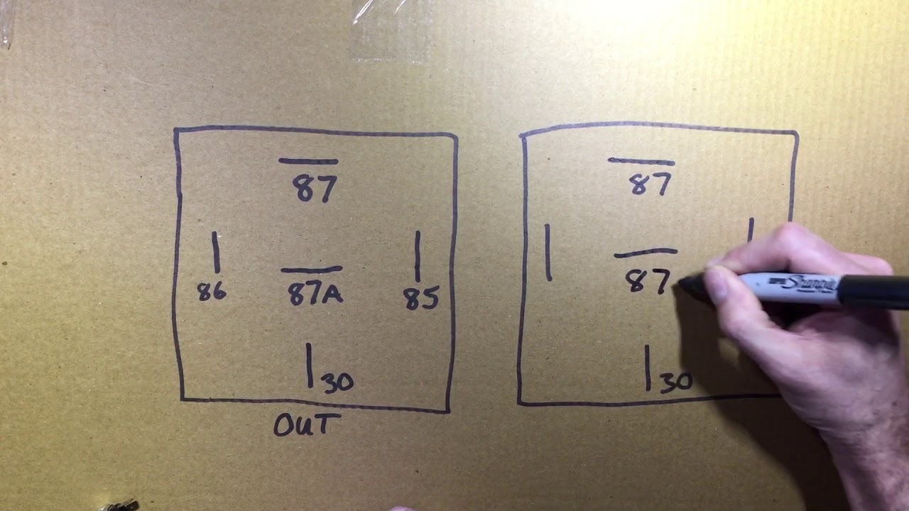 Build a DPDT (H-Bridge) from Two 5-Pin 12V Relays — Reverse Any DC Motor